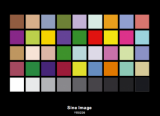 Professional DTV Color Rendition Test Chart Welcome OEM