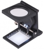 LED Lighted Linen Tester(10X Magnifier)